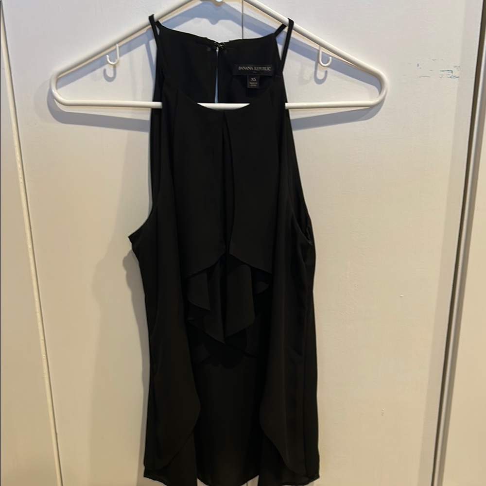 Banana Republic Charcoal Sleeveless Top